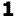 this is a picture of the number 1